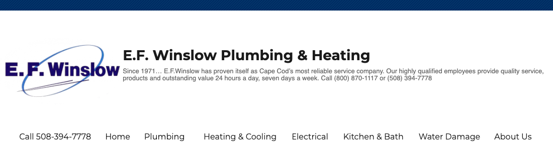 E. F. Winslow Plumbing & Heating Co. Inc.